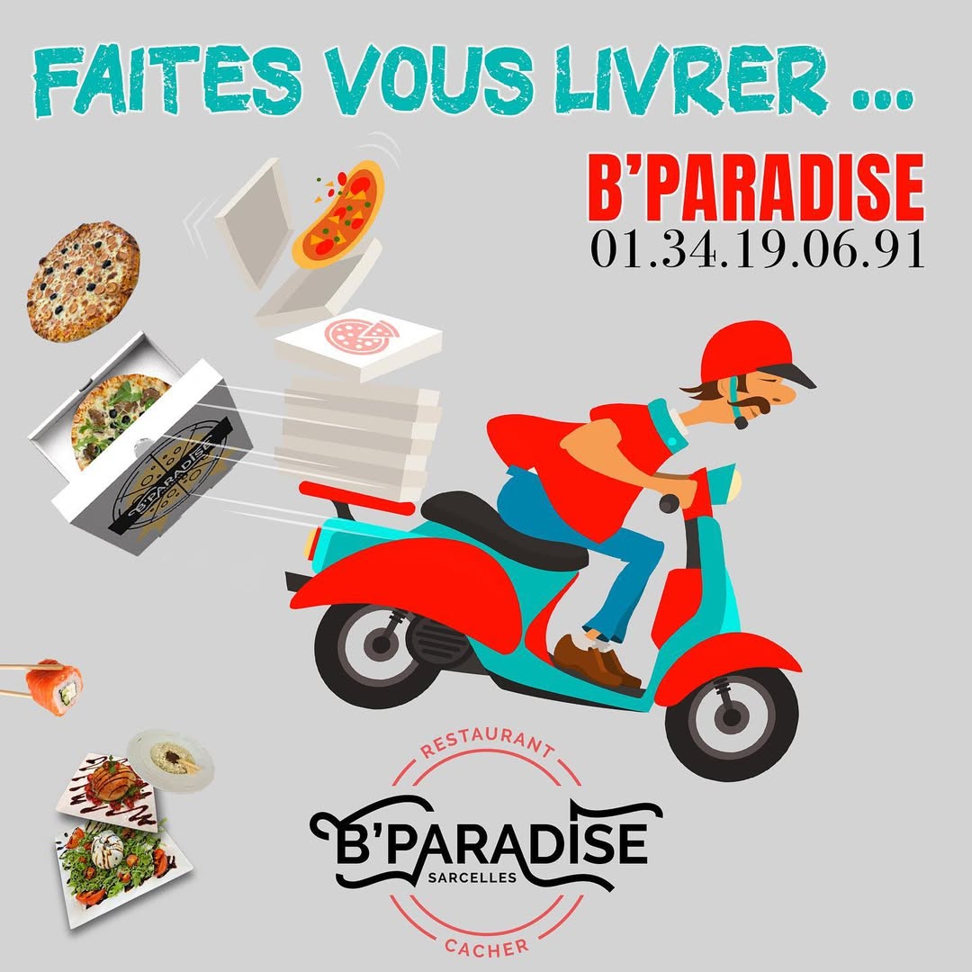 Menu B'Paradise